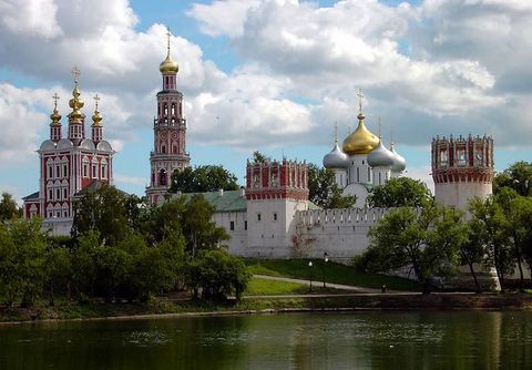 Новодевичий монастырь. Город Москва.